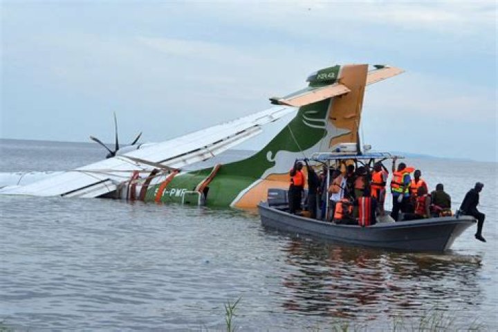 
At least 19 dead after passenger plane crash-lands into Lake Victoria in Tanzania 