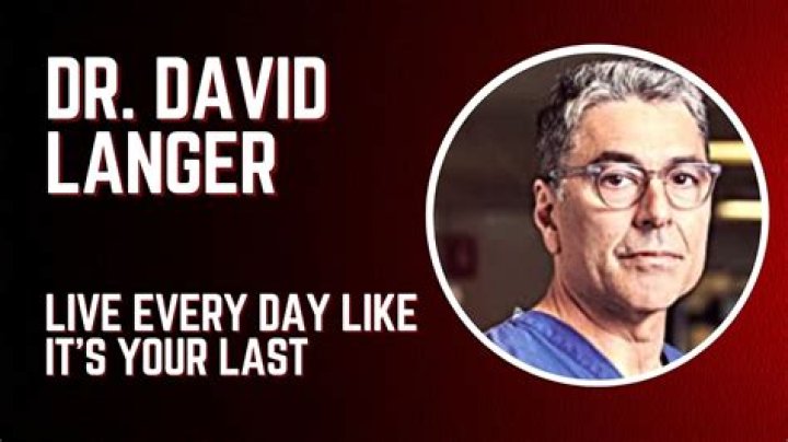 Dr. David Langer Height, Weight, Net Worth, Age, Birthday, Wikipedia, Who, Nationality, Biography