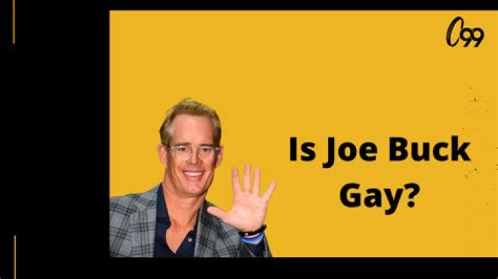 Is Joe Buck Gay? Know More About His Life!
