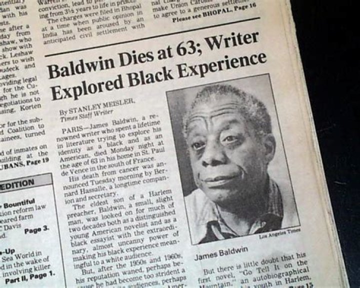 James Baldwin Cause of Death, How did James Baldwin Die?
