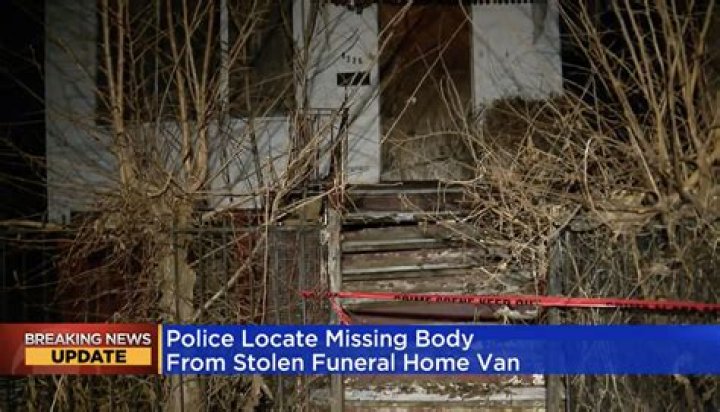 
Man stole funeral home van with corpse in back, dumped body on Chicago street 