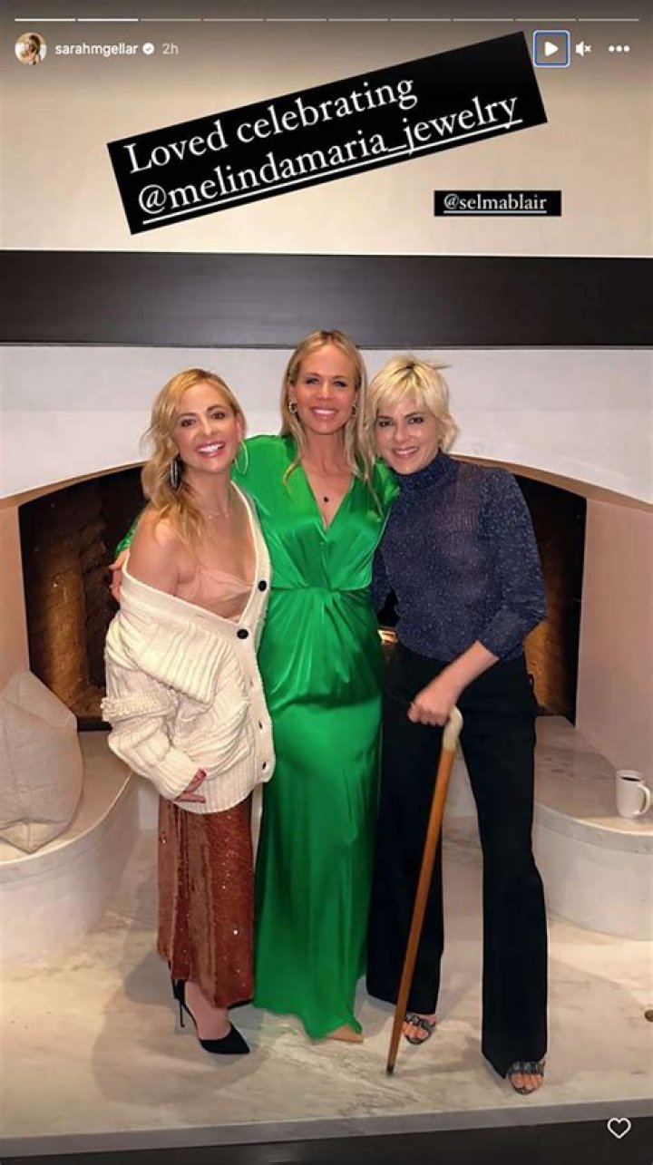 
Sarah Michelle Gellar and Selma Blair Buddy Up at Christmas Party: ‘A Holiday Miracle’ 