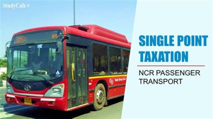 
Single-point taxation implemented in NCR for passenger transport 