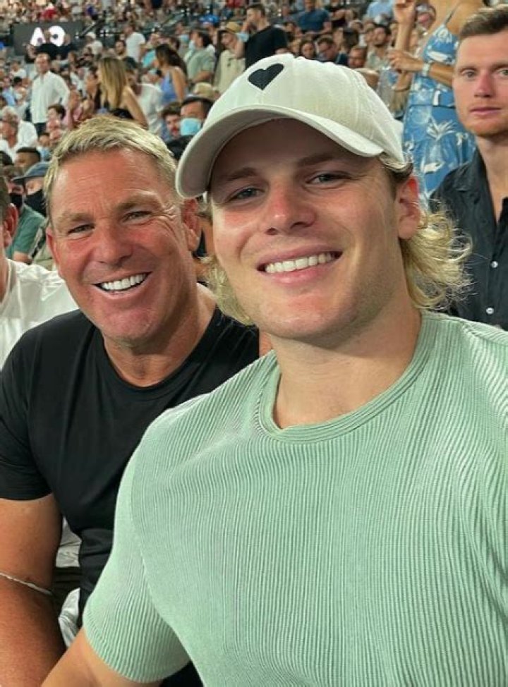 Who Is Jackson Warne And What Is His Job? Shane Warne Son Supports Family During Father’s Funeral